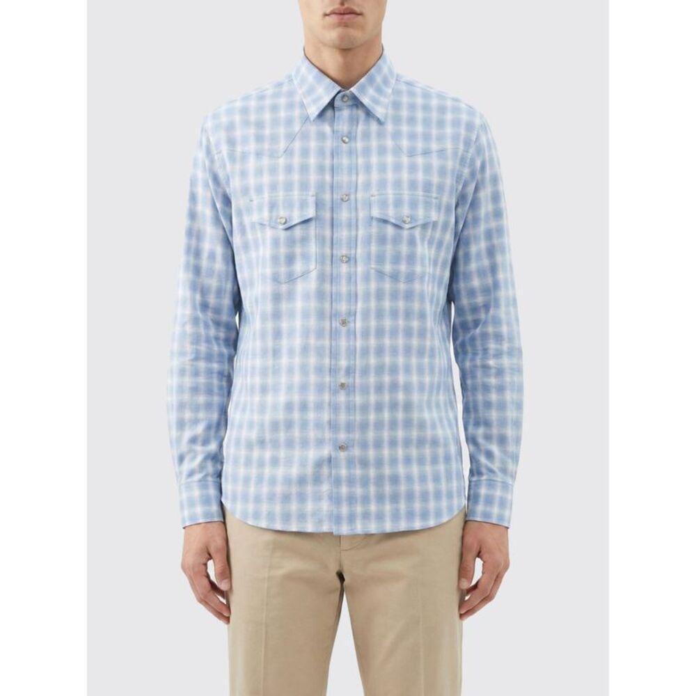 Tom Ford Shirt Men Blue